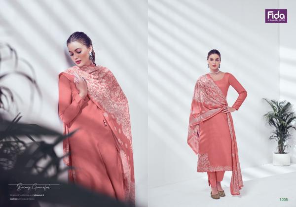 Fida Nyura Cotton Embroidered Dress Material Collection